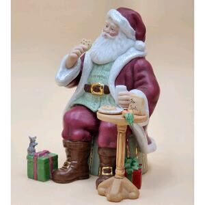 Lenox Cookies For Santa Figurine 6.25" Original Box #816936